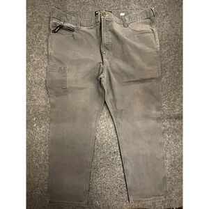 Ariat Rebar M4 Relaxed Straight Cargo Pants Mens Gray Size 42x32 Work Utility
